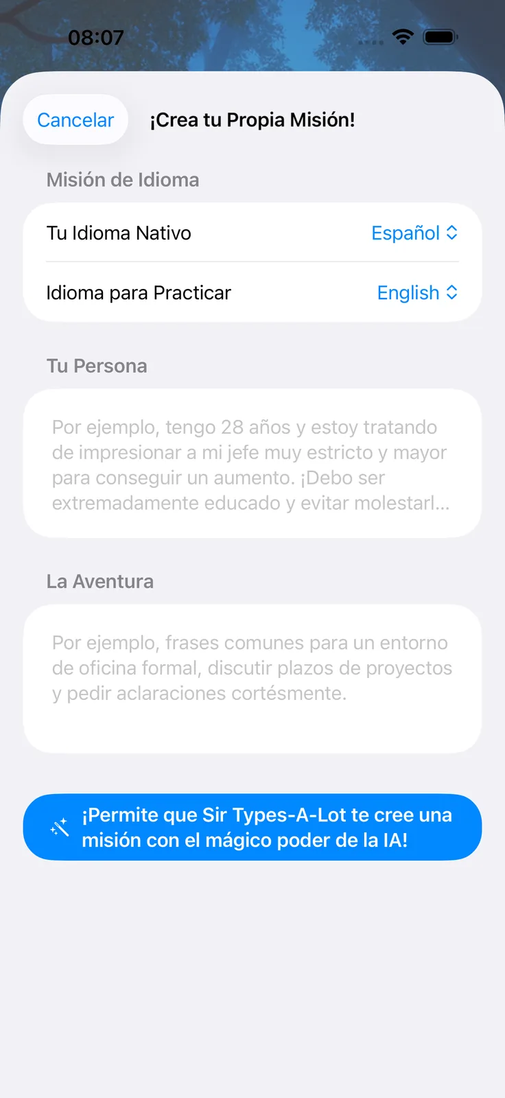 Crea tu propia quest en Knightshire